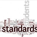 Word cloud with the word Standards as the largest one shown