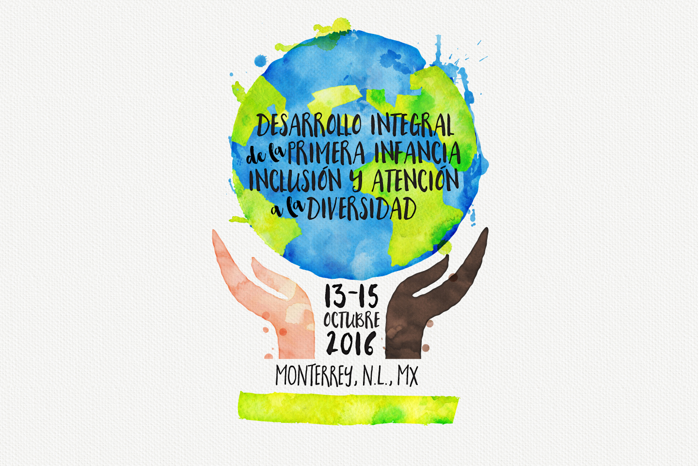Poster for a conference on early childhood education in Mexico